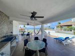 Amazing terrace with bbq, hammock, lounge chairs and tables